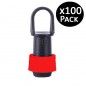 Set di 100 Tappo per Tubo di Irrigazione a Goccia da 16 mm