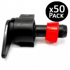 Toma Layflat a cinta 16mm. 50 unidades