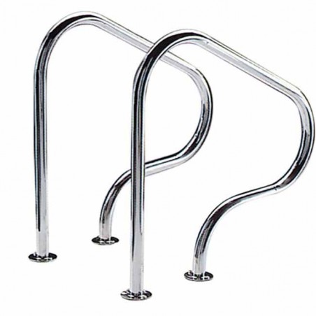 Scarico piscina modello 800 x 800 mm - Fissaggio tramite piastra