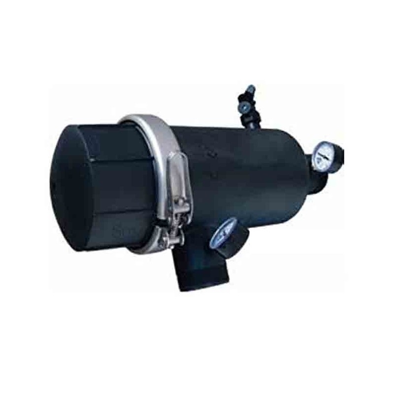 90mm - 3" ring filter with metal clamp