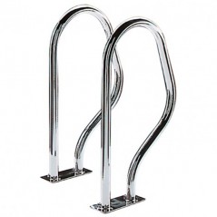 Modello di scarico per piscina 470 x 800 mm - Fissaggio tramite piastra rettangolare