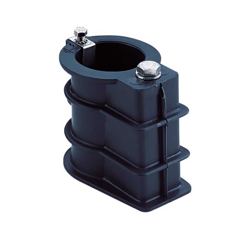 Ancoraggio di ricambio da incasso compatibile con scalette per piscina con tubo Ø 43 mm.