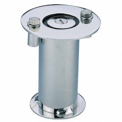 Anchoring screw for pool lane lines. Stainless steel.