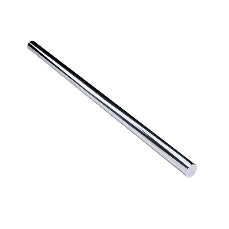 Straight handrail for swimming pools, 1 meter - Capped ends