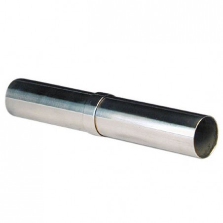  Straight handrail extension, stainless steel, bright polished finish.