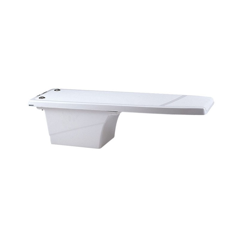 Swimming pool trampoline with non-slip engraving, Length 1.20 m, Width 0.40 m