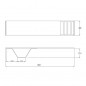 Crossbow Trampoline for swimming pools, Length 1.80 m, Width 0.40 m Crossbow Trampoline for swimming pools, Length 1.80 m, Width 0.40 m