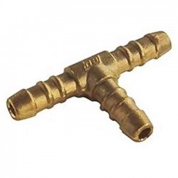 Tuyau de gaz butane propane cannelé en T 9 mm, butane, laiton, gaz de cuisine et de camping