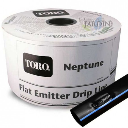 Tropfbewässerungsband 16mm 2700 m 20cm.  8 mil Dickenmesser.  Tropfer 1,2 l/h.