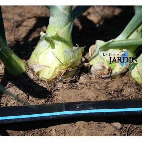 Tubo piatto per irrigazione a goccia da 16 mm, tubo per irrigazione a goccia ogni 20 cm, 2700 m, tubo piatto agricolo con portat