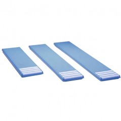 Pool platform, width 0.4 m, length 1.8 m.