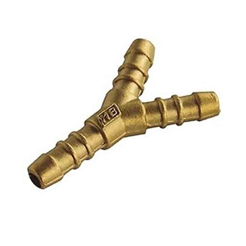 Butane Propane Y-Type Gas Hose 9 mm Butane, Brass, Cooking, Camping Gas