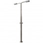  Shower with 2 shower heads and 2 knobs with independent flow opening valves.