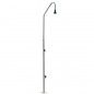 Pool shower with 1 shower head and stainless steel footwasher tap Pool shower with 1 shower head and stainless steel footwasher tap