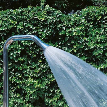  Pool water cannon in polished AISI-316 stainless steel, height 1.2 m.