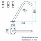 Water cannon with 6 outlets for pools in polished AISI-316 stainless steel. Water cannon with 6 outlets for pools in polished AISI-316 stainless steel.