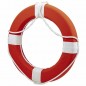 Bouée de sauvetage homologuée pour piscines Ø 73 cm | En polystyrène doublé de toile | Sécurité et haute résistance