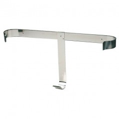 Lifeguard holder made of AISI-304 stainless steel.