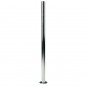 Foot for lifeguard support made of stainless steel Foot for lifeguard support made of stainless steel