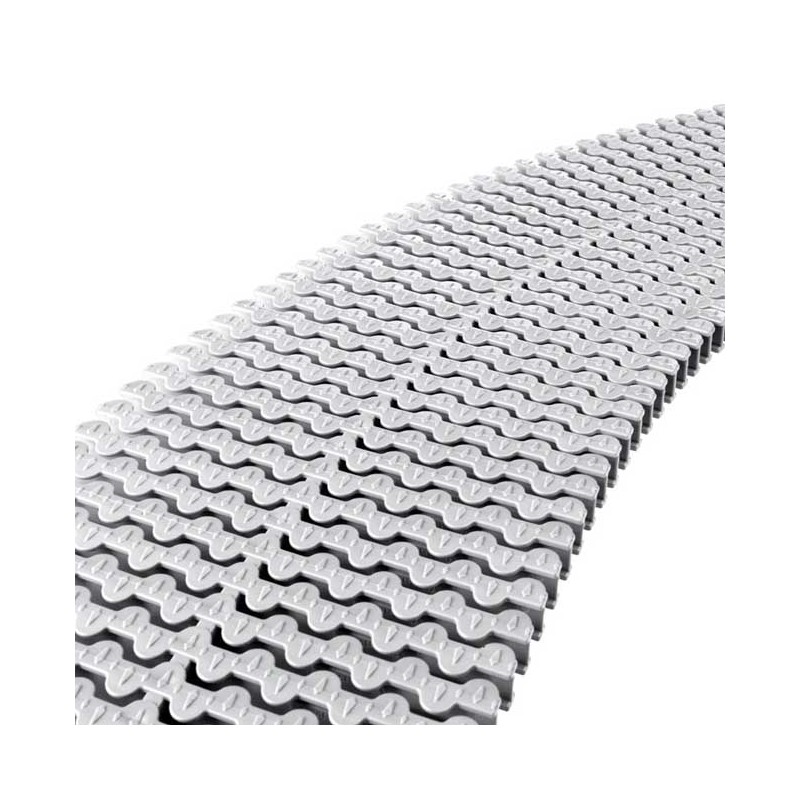  Modular grid with transversal design, height 22 mm, width 195 mm, white (1 unit)