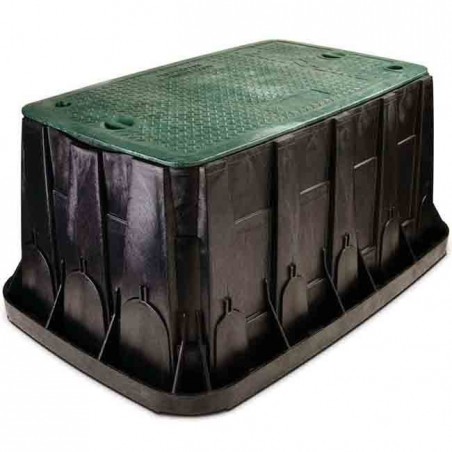 Arqueta de riego para jardin Maxi Jumbo rectangular Rain Bird VBMAXH | 89x55x45,7 cm