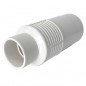 Conexão de parede para piscina Ø 90 mm | PVC branco | Ajustável à parede ou ao piso | Área de corte 120 mm