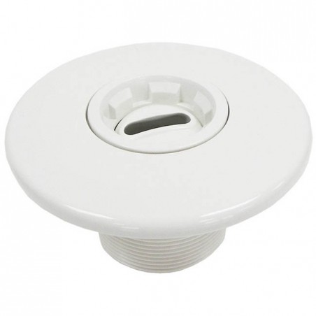 Bico de piscina padrão | ABS branco | Tratamento UV | Resistente ao cloro | Para piscinas de concreto