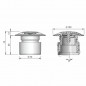 Boquilla Fondo Oscilante | Para Piscinas de Hormigón | Mejor Circulación de Agua | Eficaz Boquilla Fondo Oscilante | Para Piscinas de Hormigón | Mejor Circulación de Agua | Eficaz