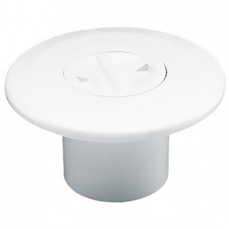 Bocchetta di aspirazione per collegare i pulitori per piscine alle piscine in cemento.