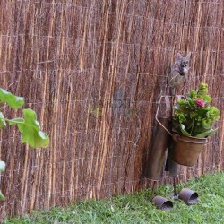 Bruyère de jardin 2 x 3 mètres, occultation de 95%, pour terrasses, jardins et délimitation de parcelles