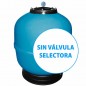 Filtro depuradora para piscina Ø 750 mm - salidas 2",  sin válvula selectora