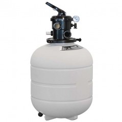 Bomba de filtro para piscina Millennium Ø 430 mm | Saídas de 1½'' | Válvula seletora | Piscina