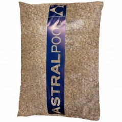 Gravier de silex en sacs de 25 kg, granulométrie 1 - 2 mm