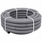 Tuyau hydrotube PVC souple gris Ø 16 mm - Rouleau 25 mètres, recommandé pour la piscine