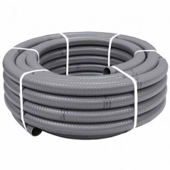 Tubería PVC flexible hidrotubo gris