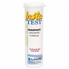 Analytical strips for determining phosphate levels, 25 strips per bottle