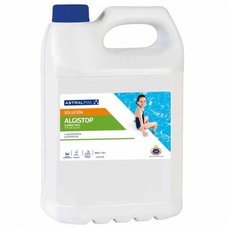 Concentré anti algues 5 litres à action rapide pour les traitements de récupération de piscines