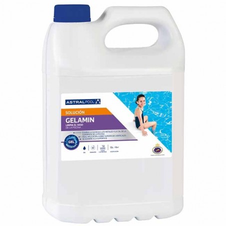 Gel détartrant puissant pour parois et fond de piscine, 5 litres