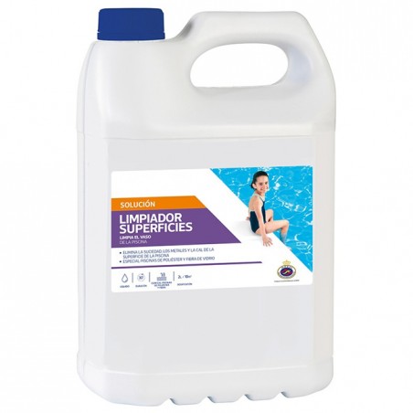 Nettoyant pour surface de piscine en polyester et fibres, 5 litres