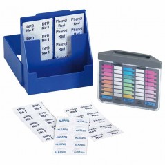 Pooltester-Koffer, freies Brom, Alkalitäts- und pH-Analysator.