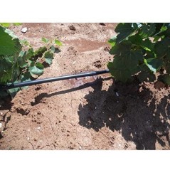 Tuberia riego por goteo 16mm | Tubo con Goteros cada 60 cm | Tuberia goteo 16 mm 100 metros negro