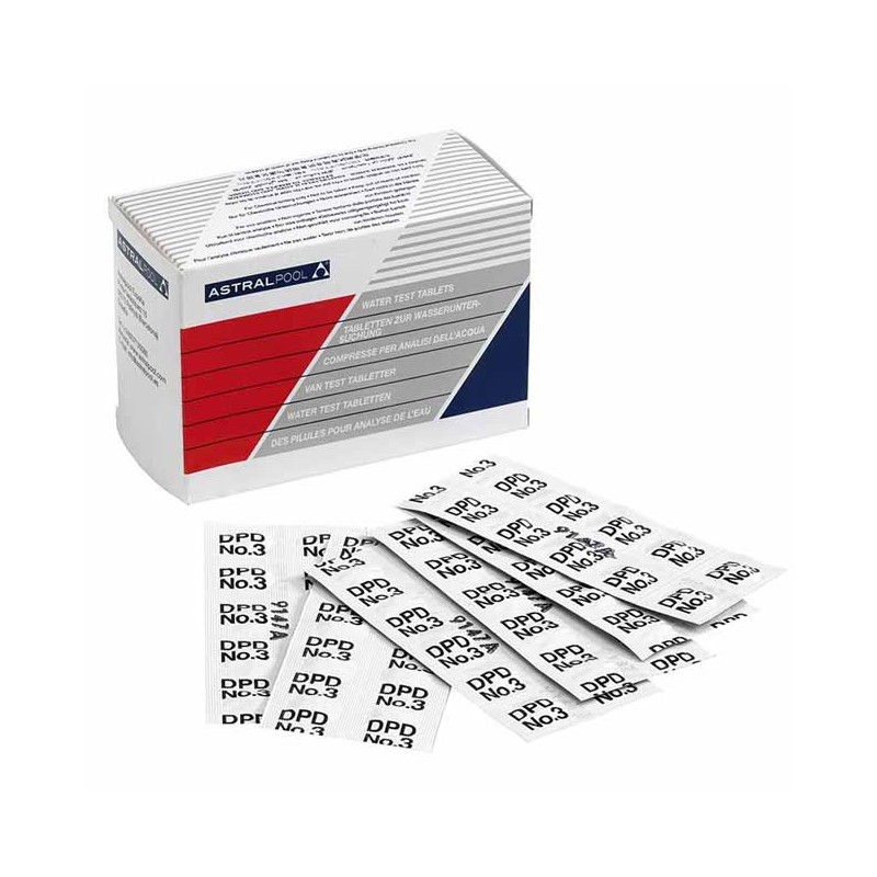  Alkalinitätsreagenztabletten für die Pooltester-Reihe von Komparatoren