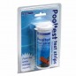 Strisce reattive 3 in 1, analisi di cloro libero, pH e alcalinità. Strisce reattive 3 in 1, analisi di cloro libero, pH e alcalinità.