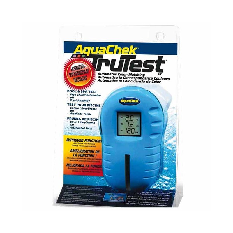 AquaChek TruTest lector digital de tiras analíticas