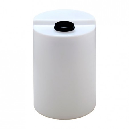 Réservoir en polyéthylène cylindrique pour dosage 100 L (Ø 480 mm, hauteur 658 mm)