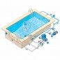 Limpiafondos hidráulico automático para piscina