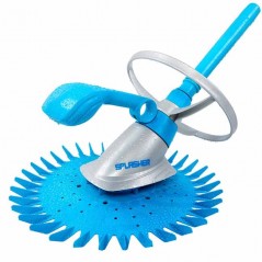 Hydraulic suction pool cleaner for cleaning the bottom of pools up to 8 x 4 meters.