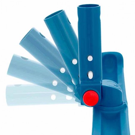 Escova de 48 cm com cabo ajustável (3 posições) | Limpeza eficaz de piscinas