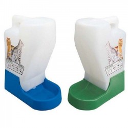 Futter- und Trinkstation 2 in 1 für Hunde, Katzen und Tiere, 5 Liter, 13x24x30 cm