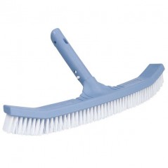Escova de fundo de tubarão ideal para limpeza do fundo e paredes da piscina
